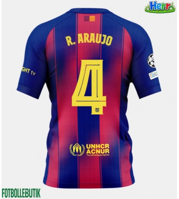 Barcelona Ronald Araujo #4 Hemmatröja 2025-26 Kortärmad